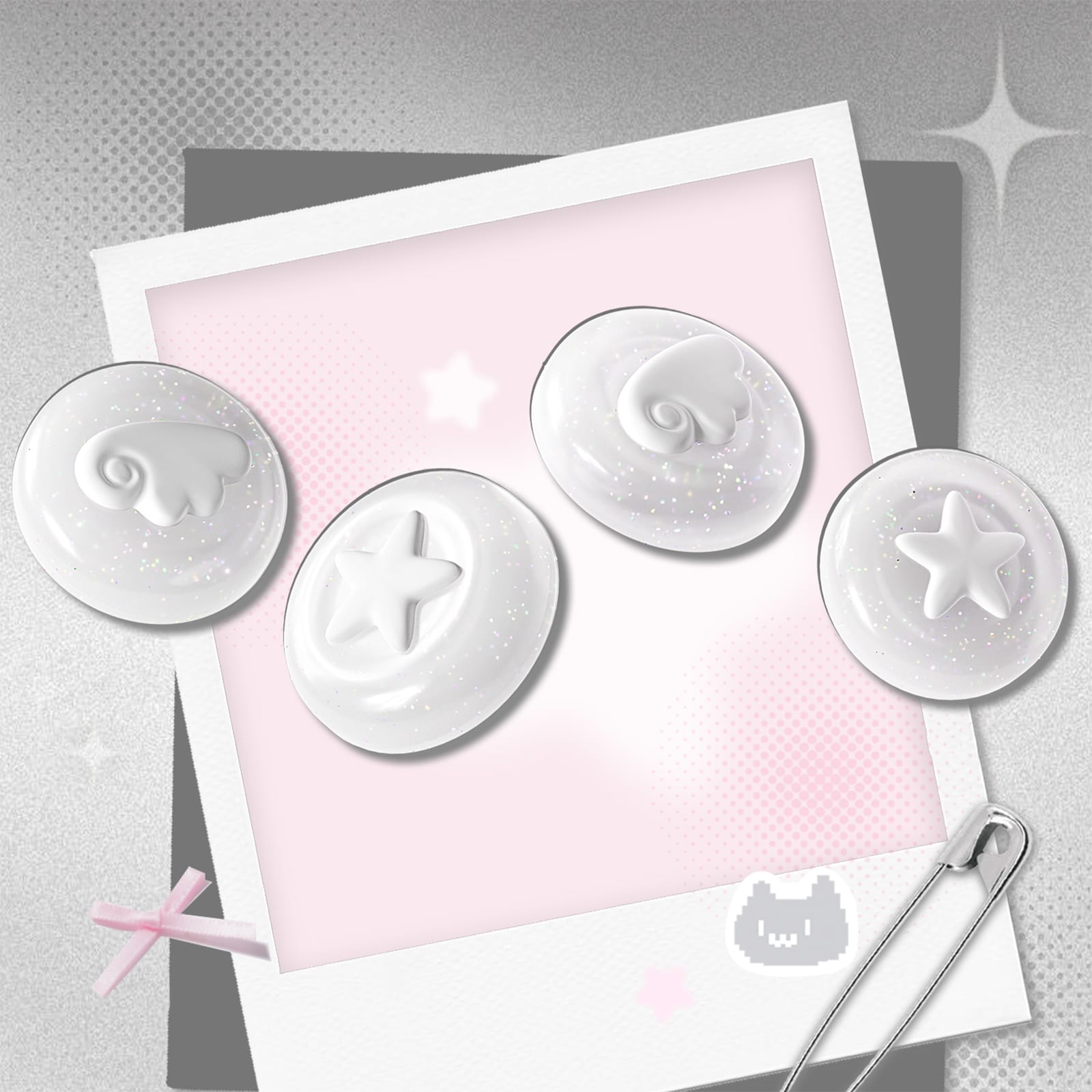 GeekShare Soap Bubble Joystick Cap for Switc 2 GeekShare Soap Bubble Joystick Cap for Switc 2