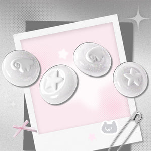 GeekShare Soap Bubble Joystick Cap for Switc 2 GeekShare Soap Bubble Joystick Cap for Switc 2