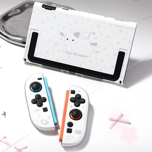 GeekShare Star Cat Split Hollow Protective Case for Switch 2 GeekShare Star Cat Split Hollow Protective Case for Switch 2