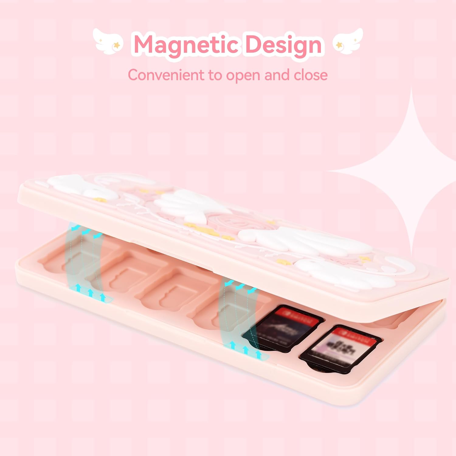 GeekShare Star Wings Switch Game Card Case GeekShare Star Wings Switch Game Card Case