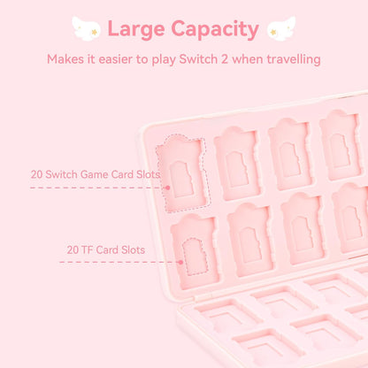GeekShare Star Wings Switch Game Card Case GeekShare Star Wings Switch Game Card Case