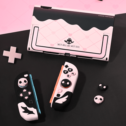 GeekShare Sweet Skull Silicone Controller Grip Case Set for Switch 2 GeekShare Sweet Skull Silicone Controller Grip Case Set for Switch 2