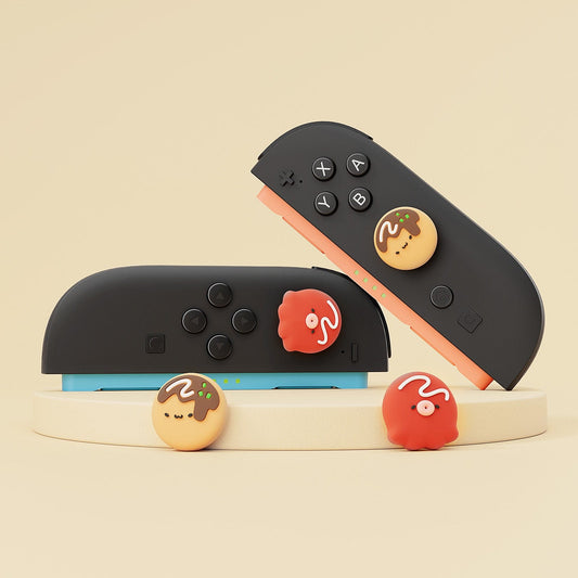 GeekShare Takoyaki Button Caps for Switch 2 GeekShare Takoyaki Button Caps for Switch 2