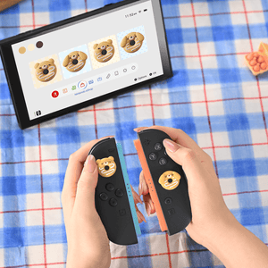 GeekShare Woof Donut Thumb Grip Caps GeekShare Woof Donut Thumb Grip Caps for Nintendo Switch