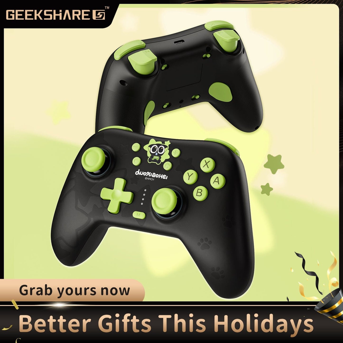 GeekShare x HEI Wireless Controller GeekShare x HEI Wireless Controller