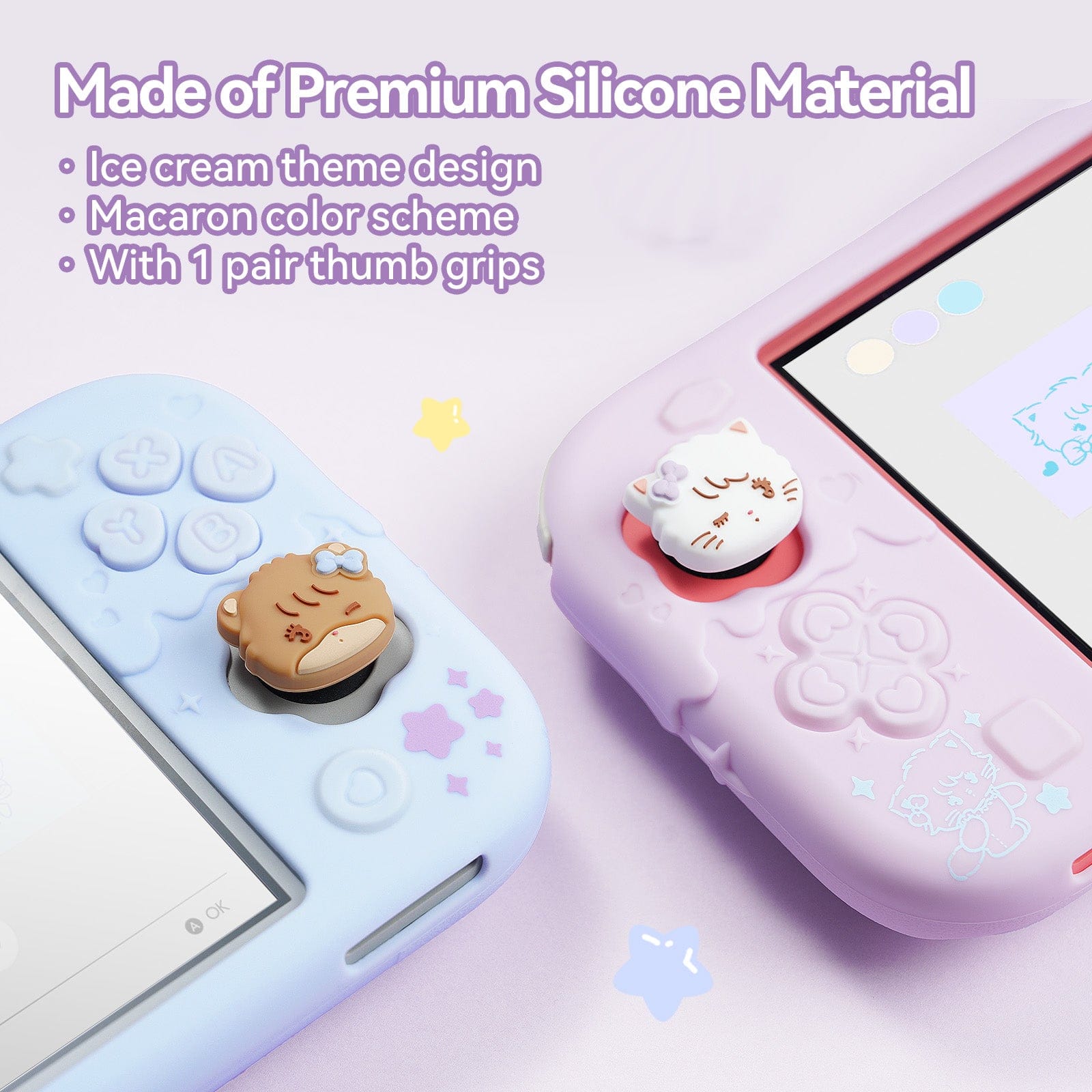 GeekShare x Mikko Ice Cream Protective Case for Switch Lite GeekShare x Mikko Ice Cream Protective Case for Switch Lite