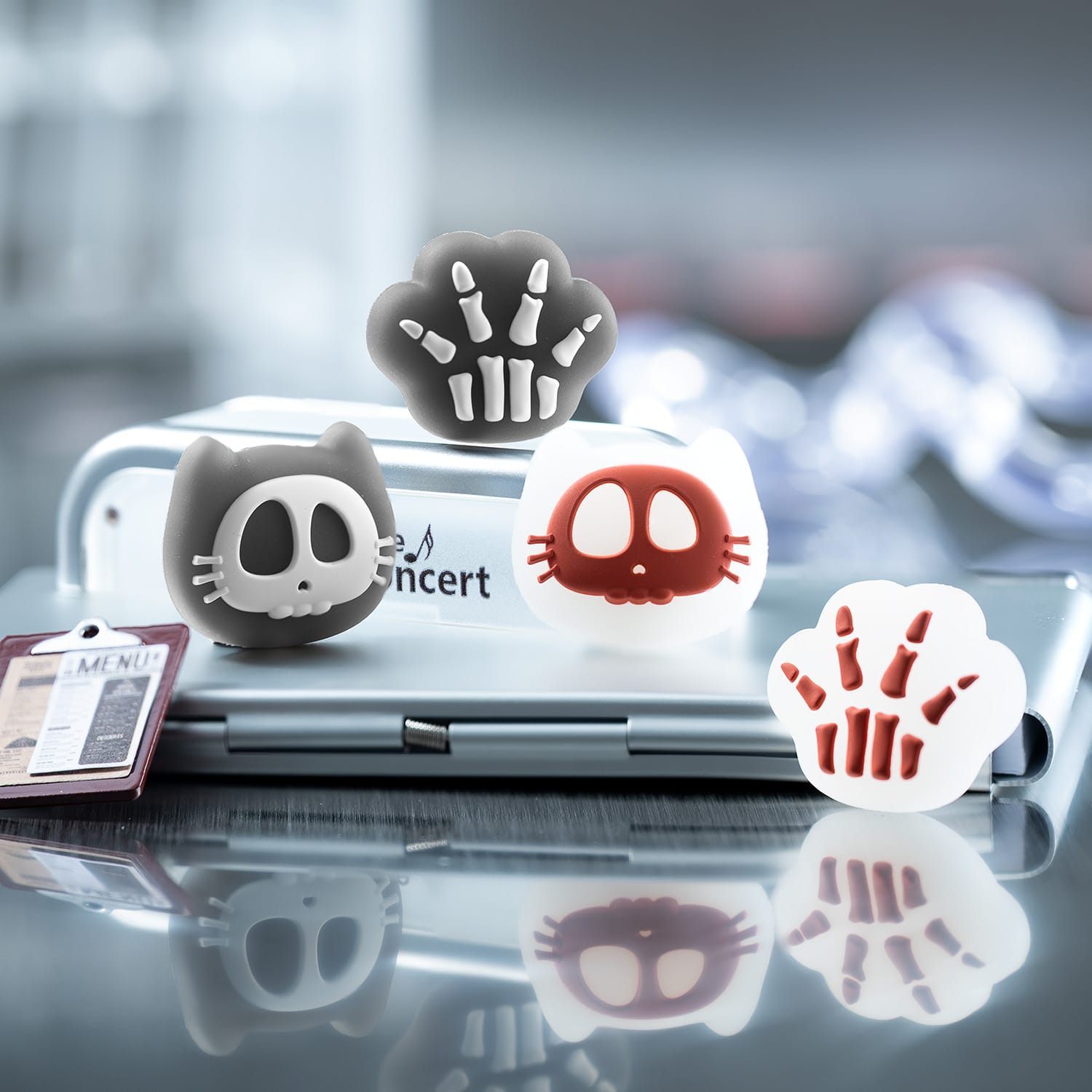 GeekShare X-Ray Cat Thumb Grip Caps for switch 2 GeekShare X-Ray Cat Thumb Grip Caps for switch 2