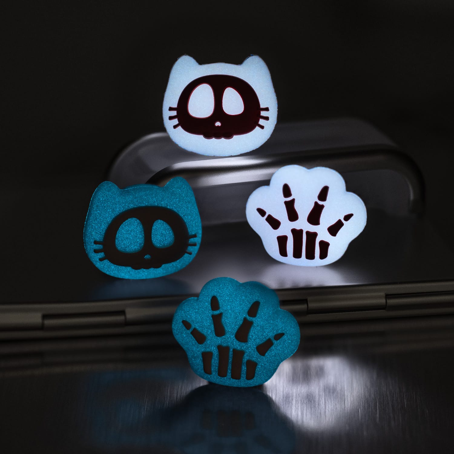 GeekShare X-Ray Cat Thumb Grip Caps for switch 2 GeekShare X-Ray Cat Thumb Grip Caps for switch 2