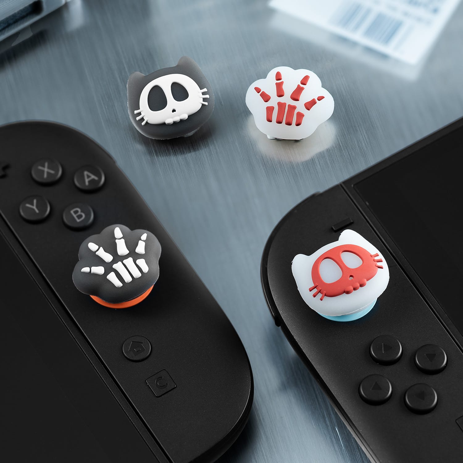 GeekShare X-Ray Cat Thumb Grip Caps for switch 2 GeekShare X-Ray Cat Thumb Grip Caps for switch 2