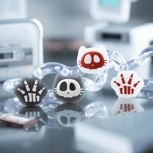GeekShare X-Ray Cat Thumb Grip Caps for switch 2 GeekShare X-Ray Cat Thumb Grip Caps for switch 2