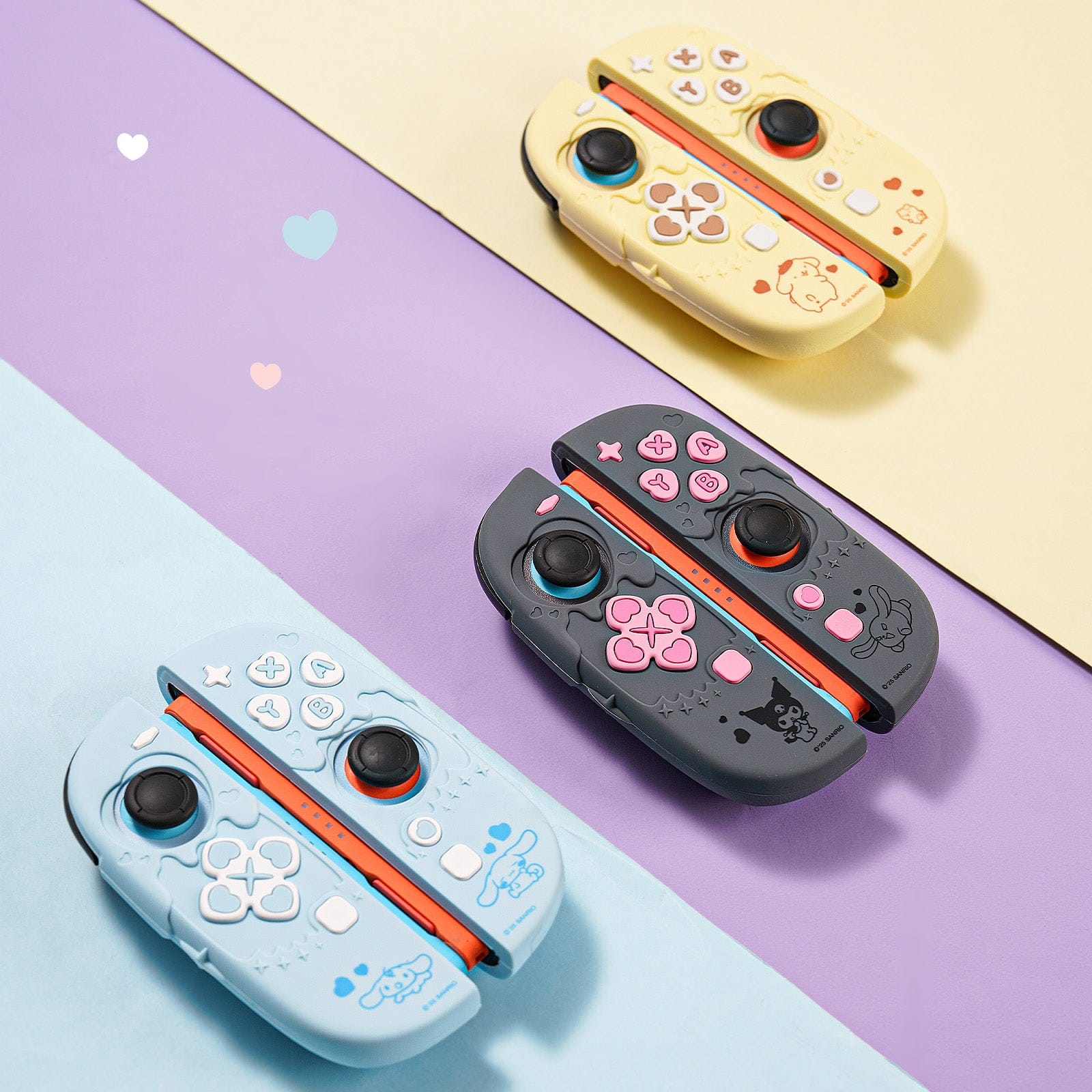 GeekShare x Sanrio  Sweet Ice Cream Silicone Grip Cover for Switch 2 GeekShare x Sanrio  Sweet Ice Cream Silicone Grip Cover for Switch 2
