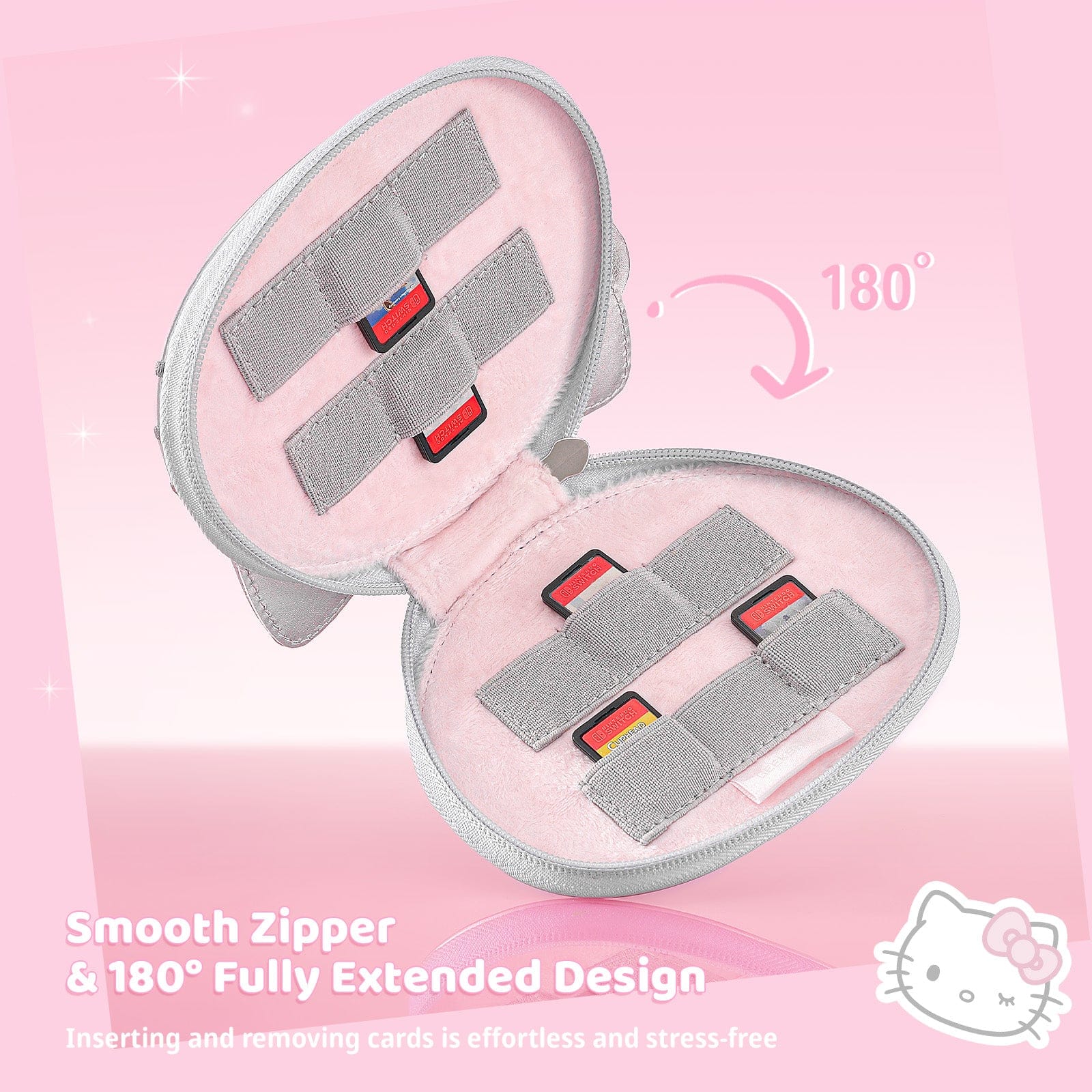 Hello Kitty Sparkling Silver Heart Collection for Switch 2 Hello Kitty Sparkling Silver Heart Collection for Switch 2