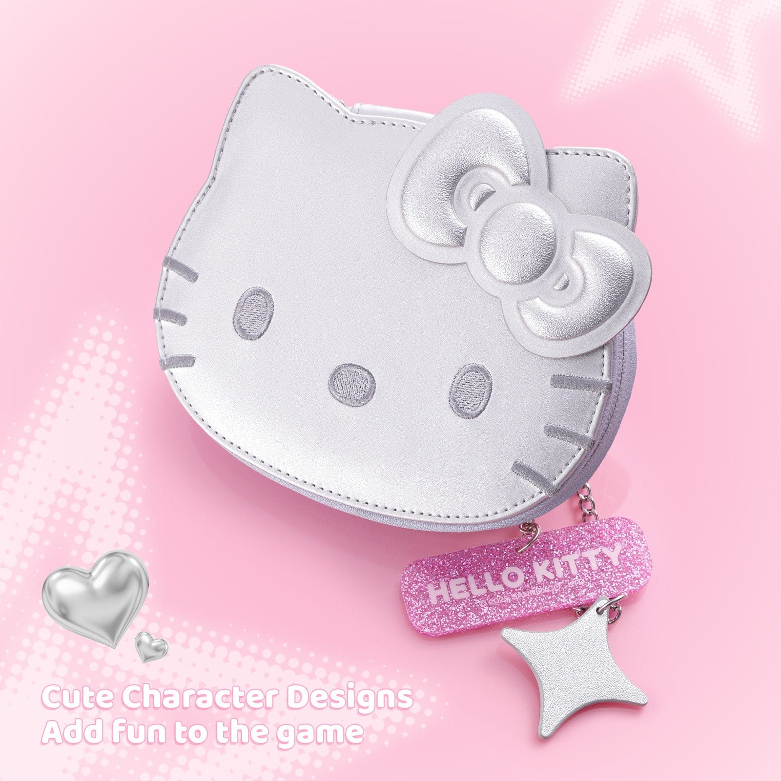 Hello Kitty Sparkling Silver Heart Collection for Switch 2 Hello Kitty Sparkling Silver Heart Collection for Switch 2