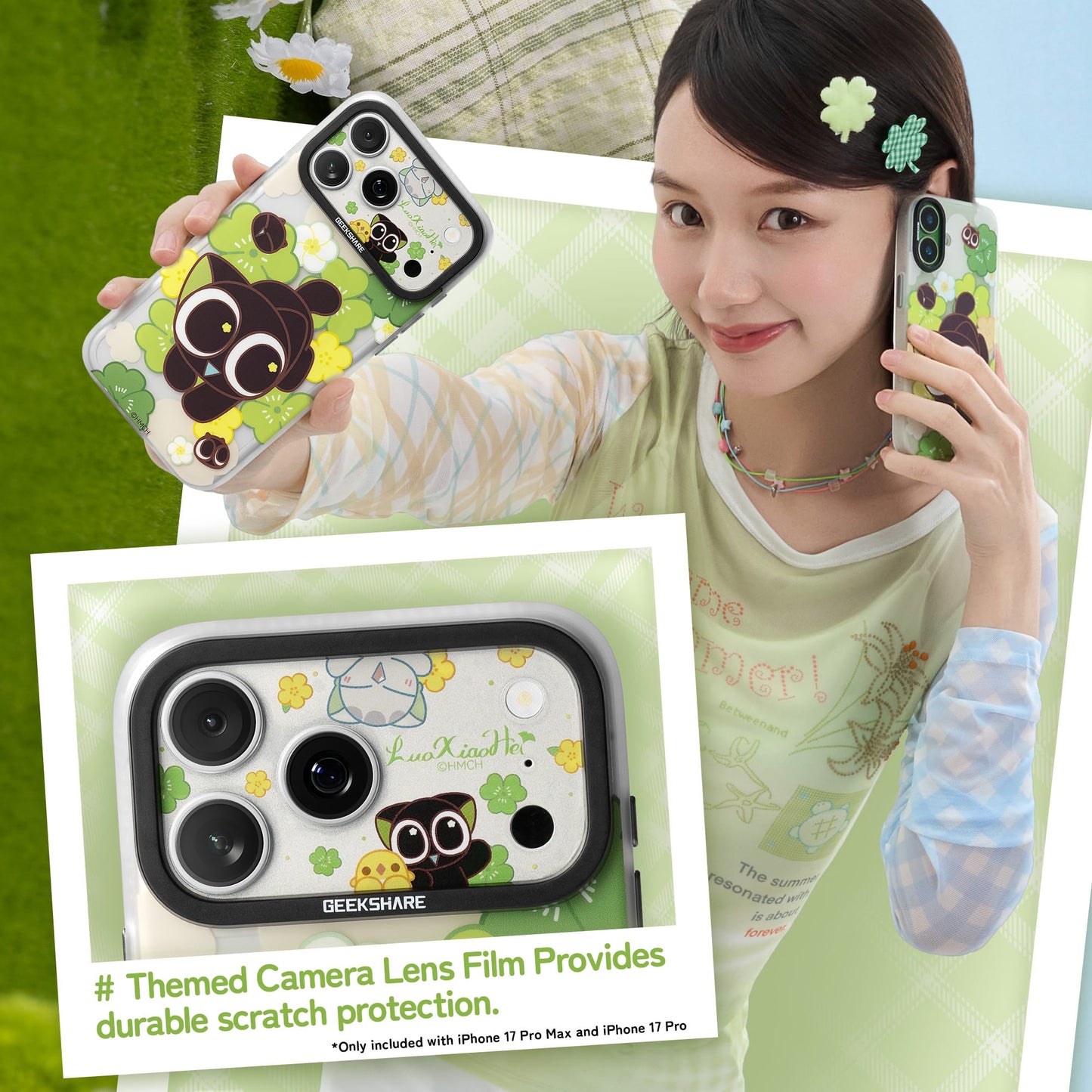 Luo Xiaohei Floral Dream Journey Case for iPhone 17 Series Luo Xiaohei Floral Dream Journey Case for iPhone 17 Series
