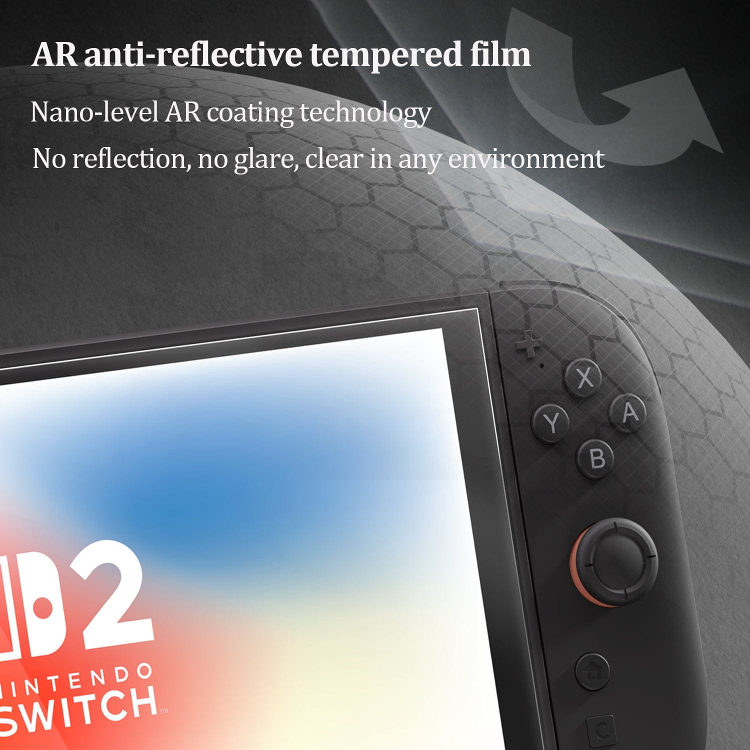 Nintendo Tempered Glass Screen Protector for Switch 2 Nintendo Tempered Glass Screen Protector for Switch 2