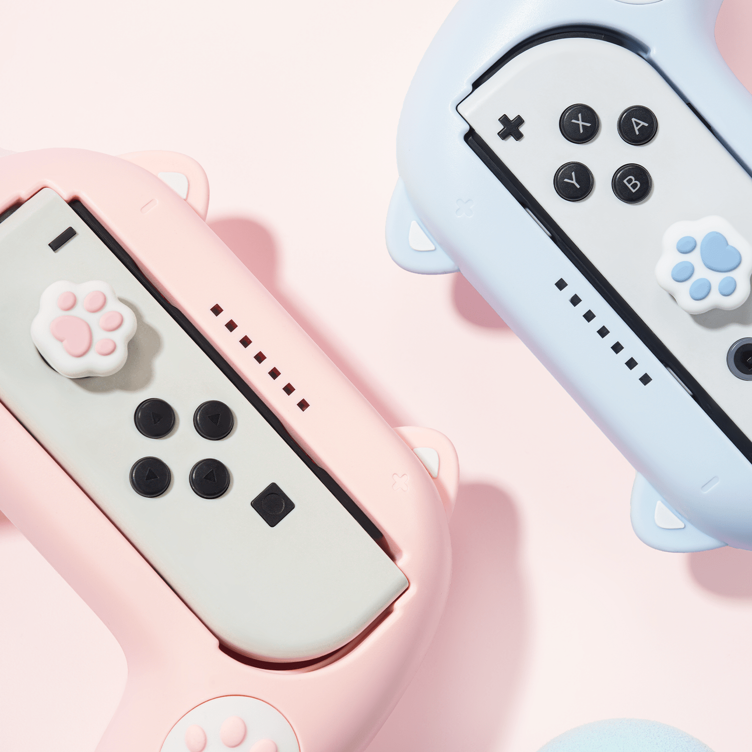 Cat Ear Grips For Nintendo Switch Joy-Con Cat Ear Grips For Nintendo Switch Joy-Con