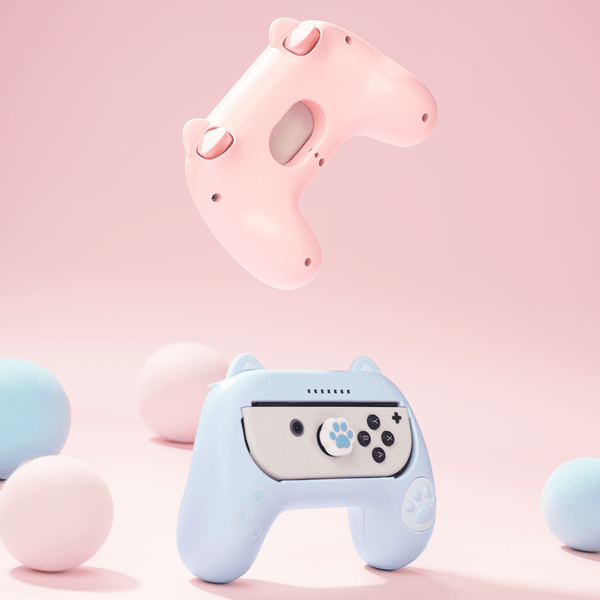 GeekShare Cat Ear Grips For Nintendo Switch Joycon