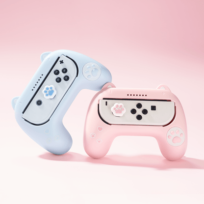 Cat Ear Grips For Nintendo Switch Joy-Con Cat Ear Grips For Nintendo Switch Joy-Con