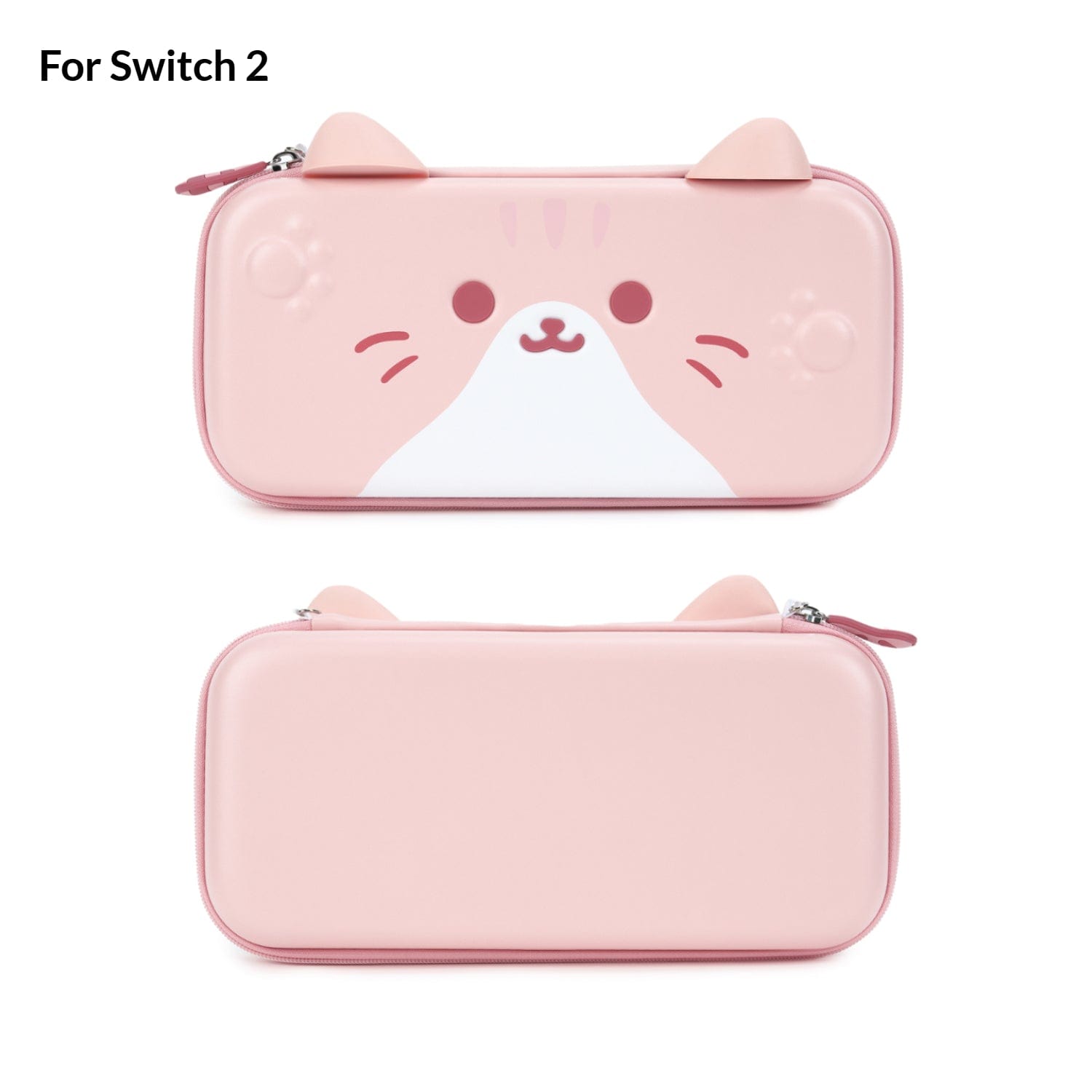 GeekShare Cat Ears Carrying Case for Switch & OLED & Switch 2 GeekShare Cat Ears Carrying Case for Nintendo Switch