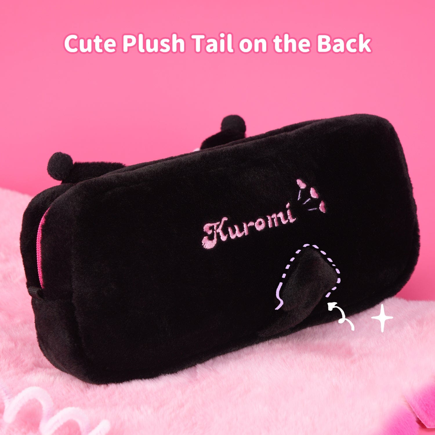 GeekShare  Kuromi Plush Carrying Bag