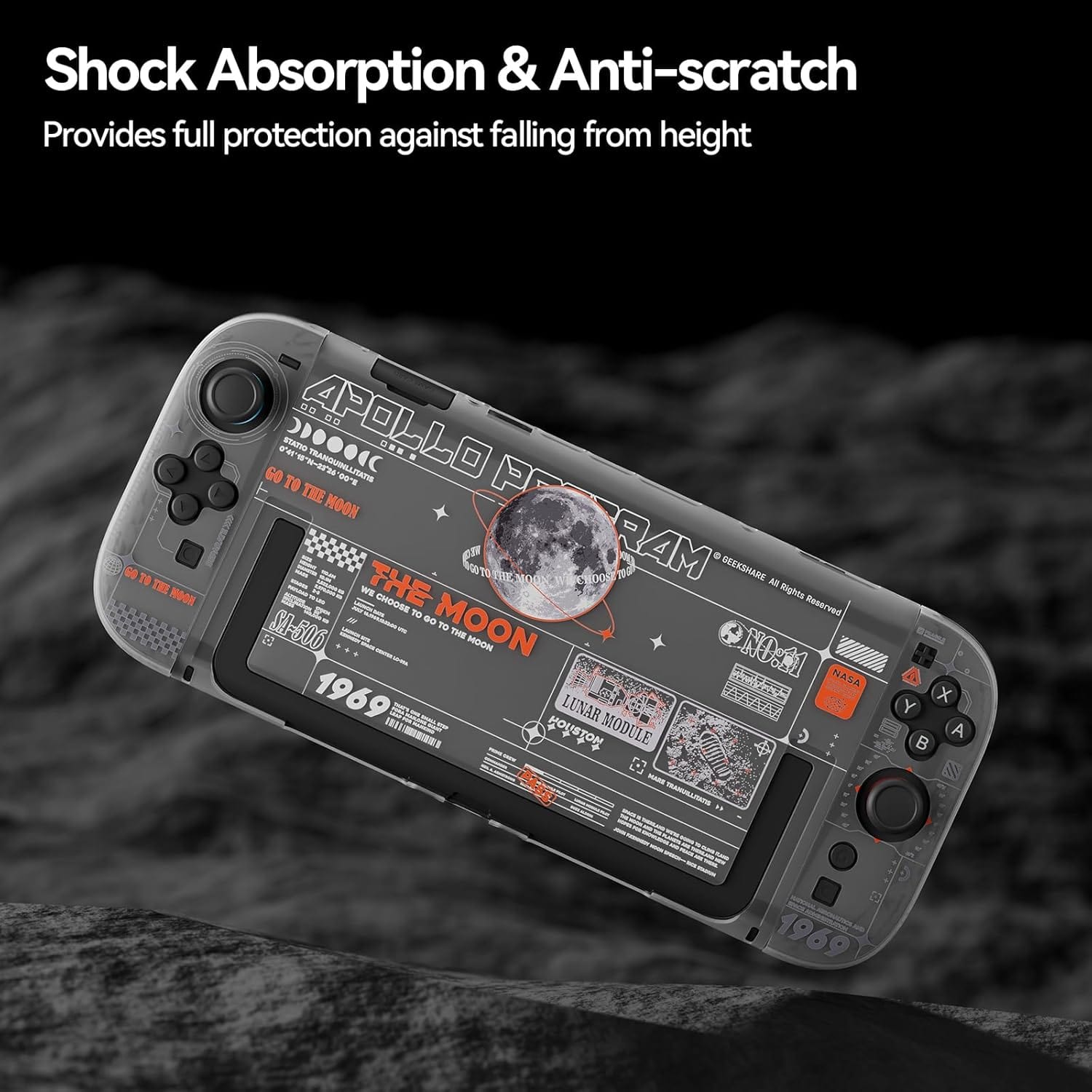 GeekShare Moon Exploration Protective Case for Switch 2 GeekShare Moon Exploration Protective Case for Switch 2