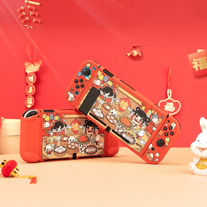 Geekshare Rabbits Protective Case for Switch 2017 Geekshare Rabbits Protective Case for Switch 2017