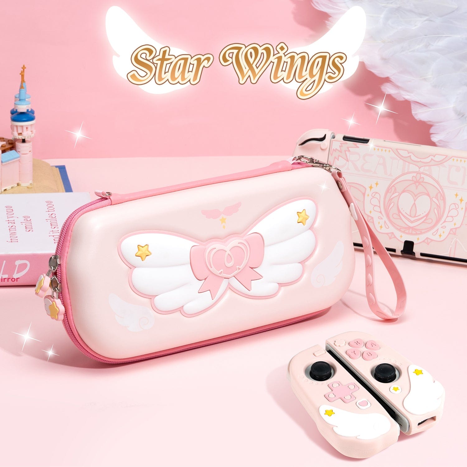 GeekShare Star Wings Carrying Case for Switch&OLED