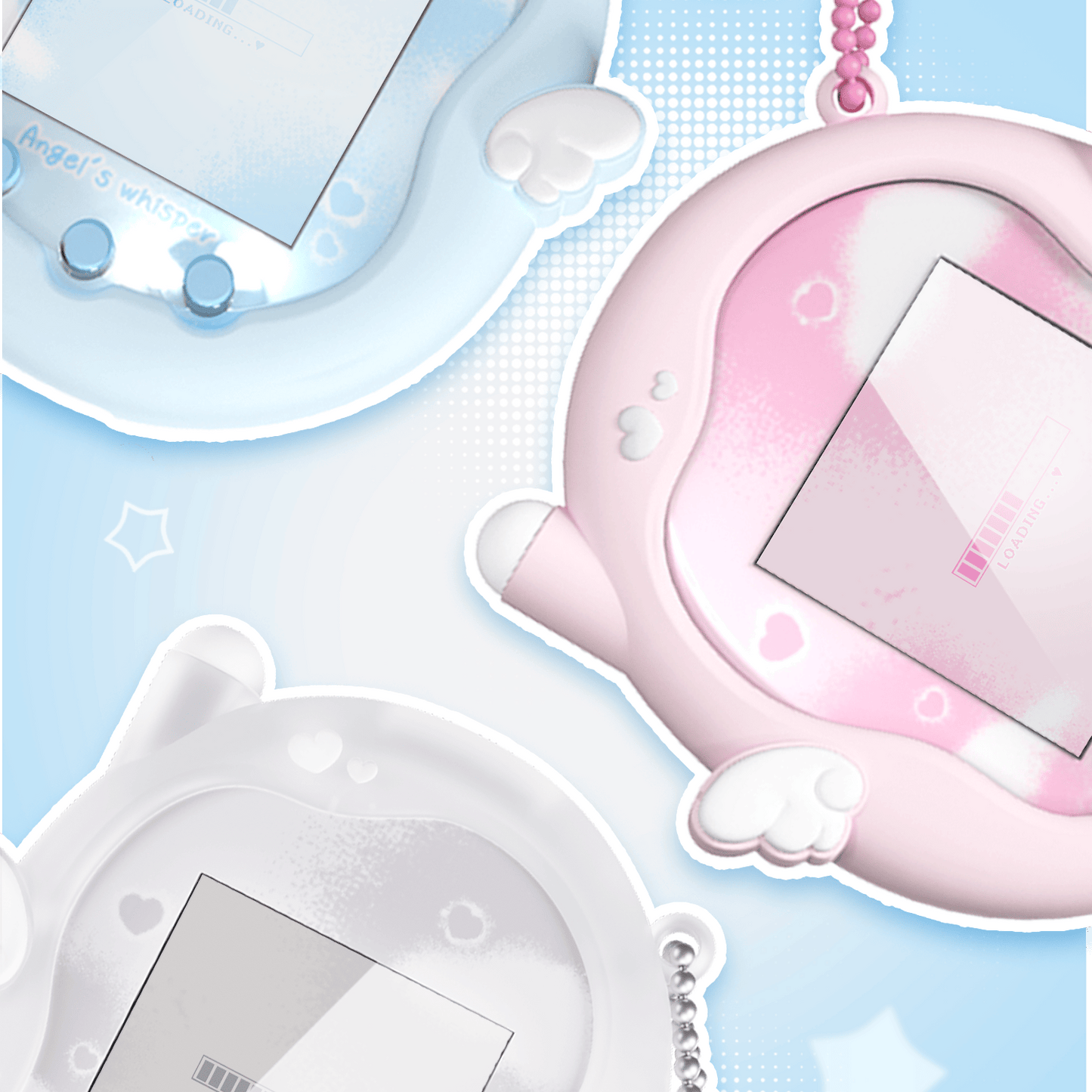GeekShare Tamagotchi Uni Case - Angel Whisper Wing GeekShare Tamagotchi Uni Case - Angel Whisper Wing