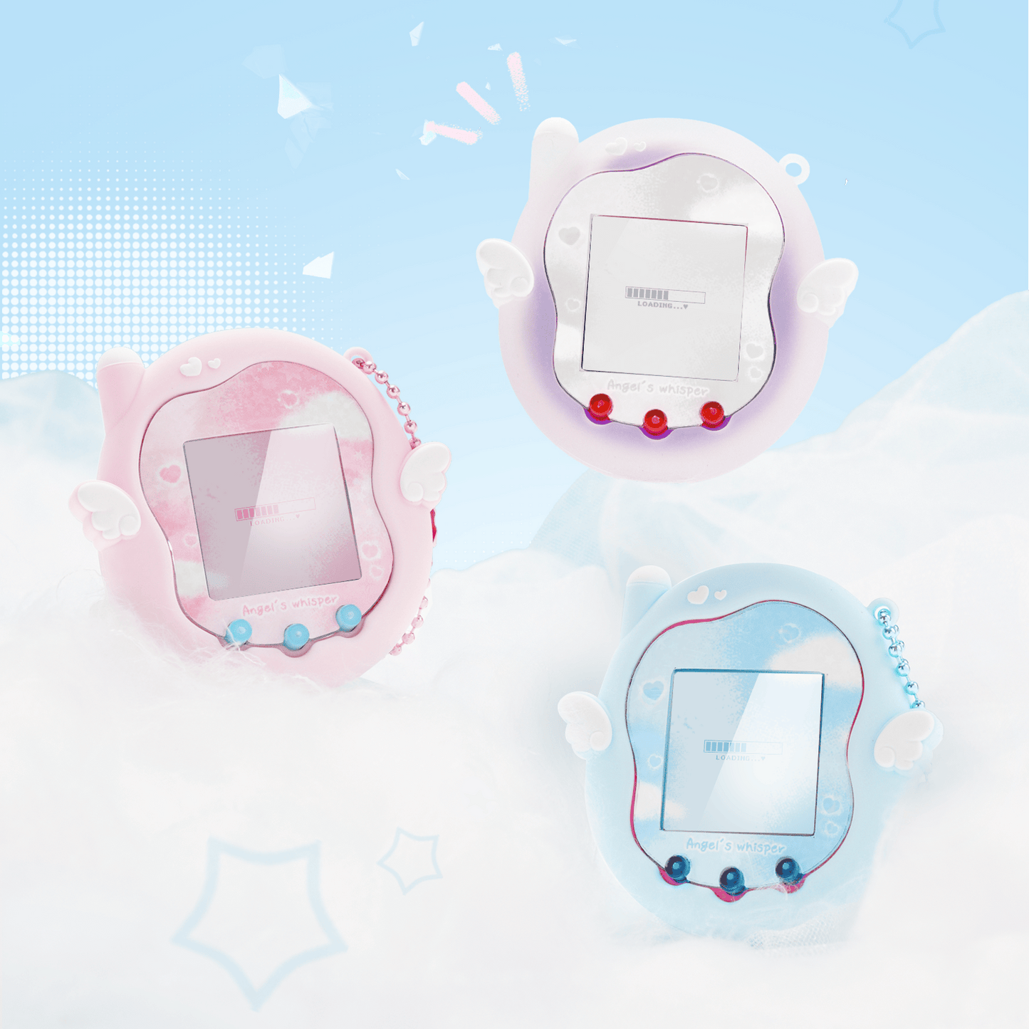 GeekShare Tamagotchi Uni Case - Angel Whisper Wing GeekShare Tamagotchi Uni Case - Angel Whisper Wing