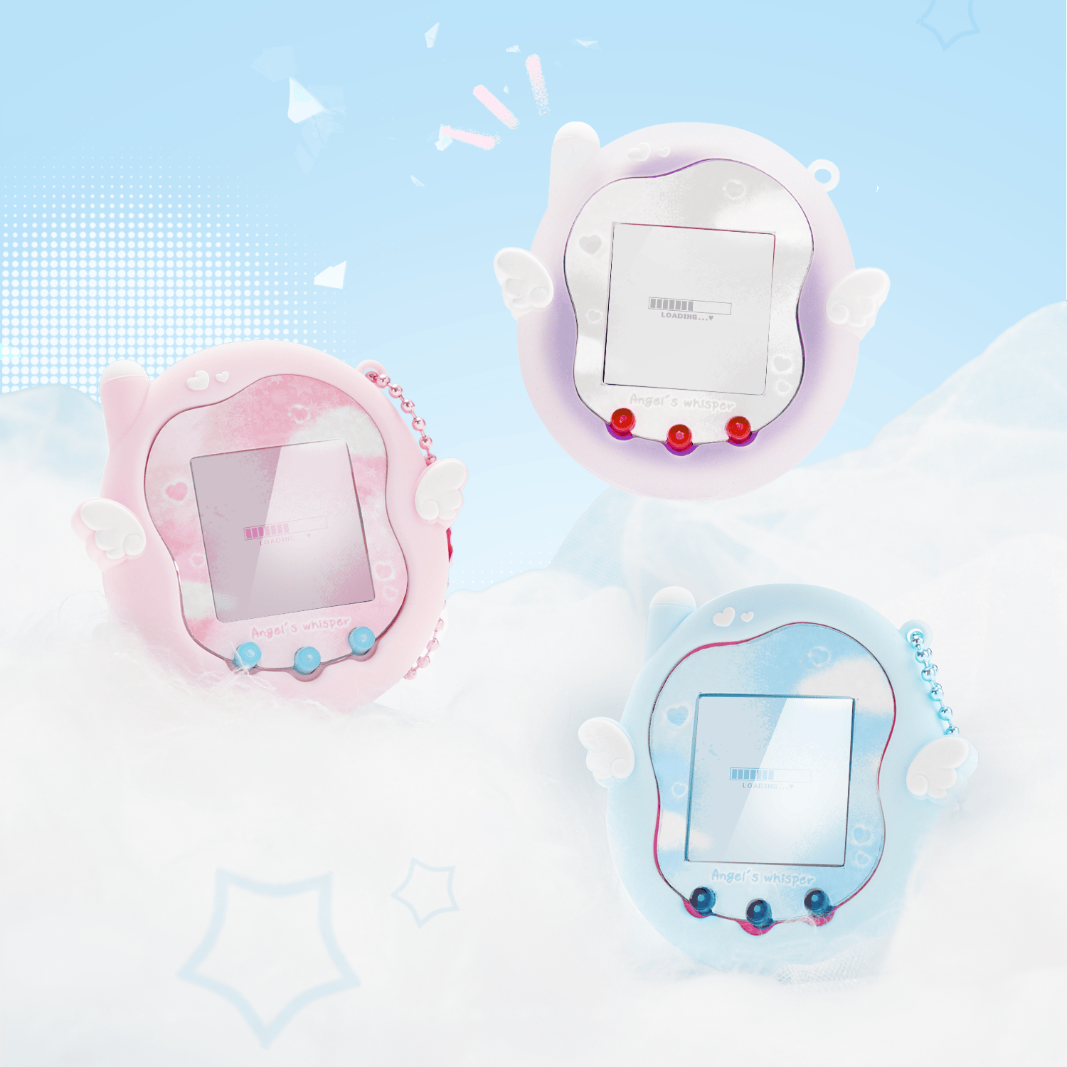 GeekShare Tamagotchi Uni Case - Angel Whisper Wing GeekShare Tamagotchi Uni Case - Angel Whisper Wing