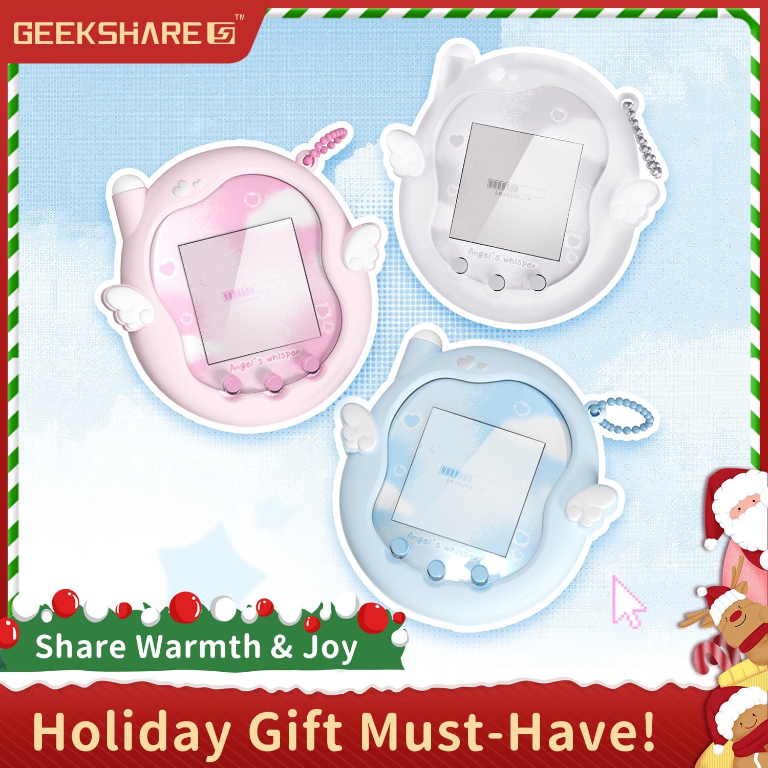 GeekShare Tamagotchi Uni Case - Angel Whisper Wing GeekShare Tamagotchi Uni Case - Angel Whisper Wing