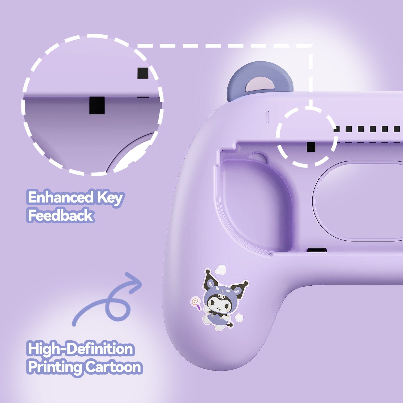 GeekShare x Sanrio  Grips for  Switch/OLED Joy Con GeekShare x Sanrio  Grips for  Switch/OLED Joy Con