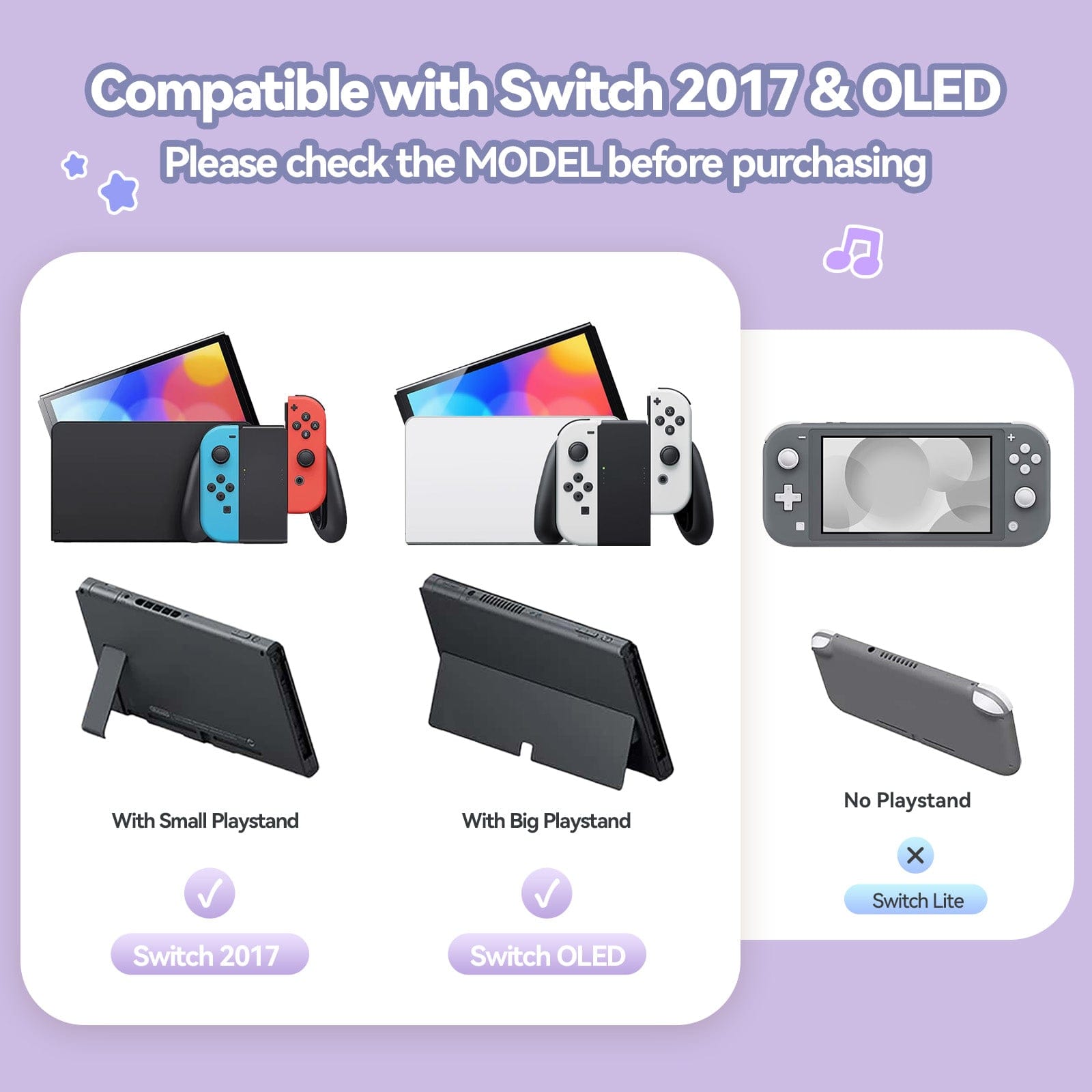 GeekShare x Sanrio  Grips for  Switch/OLED Joy Con GeekShare x Sanrio  Grips for  Switch/OLED Joy Con