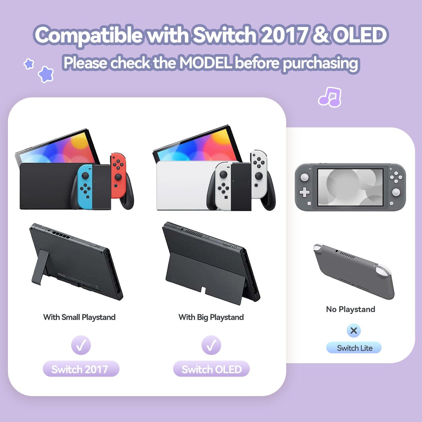 GeekShare x Sanrio  Grips for  Switch/OLED Joy Con GeekShare x Sanrio  Grips for  Switch/OLED Joy Con