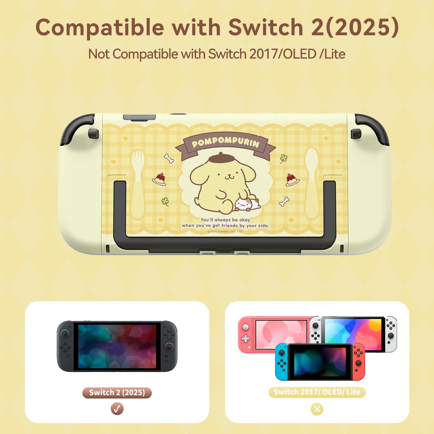 GeekShare x Sanrio Protective Case for switch 2 -Happy Playmate Party & Game Time GeekShare x Sanrio Protective Case for switch 2 -Happy Playmate Party & Game Time