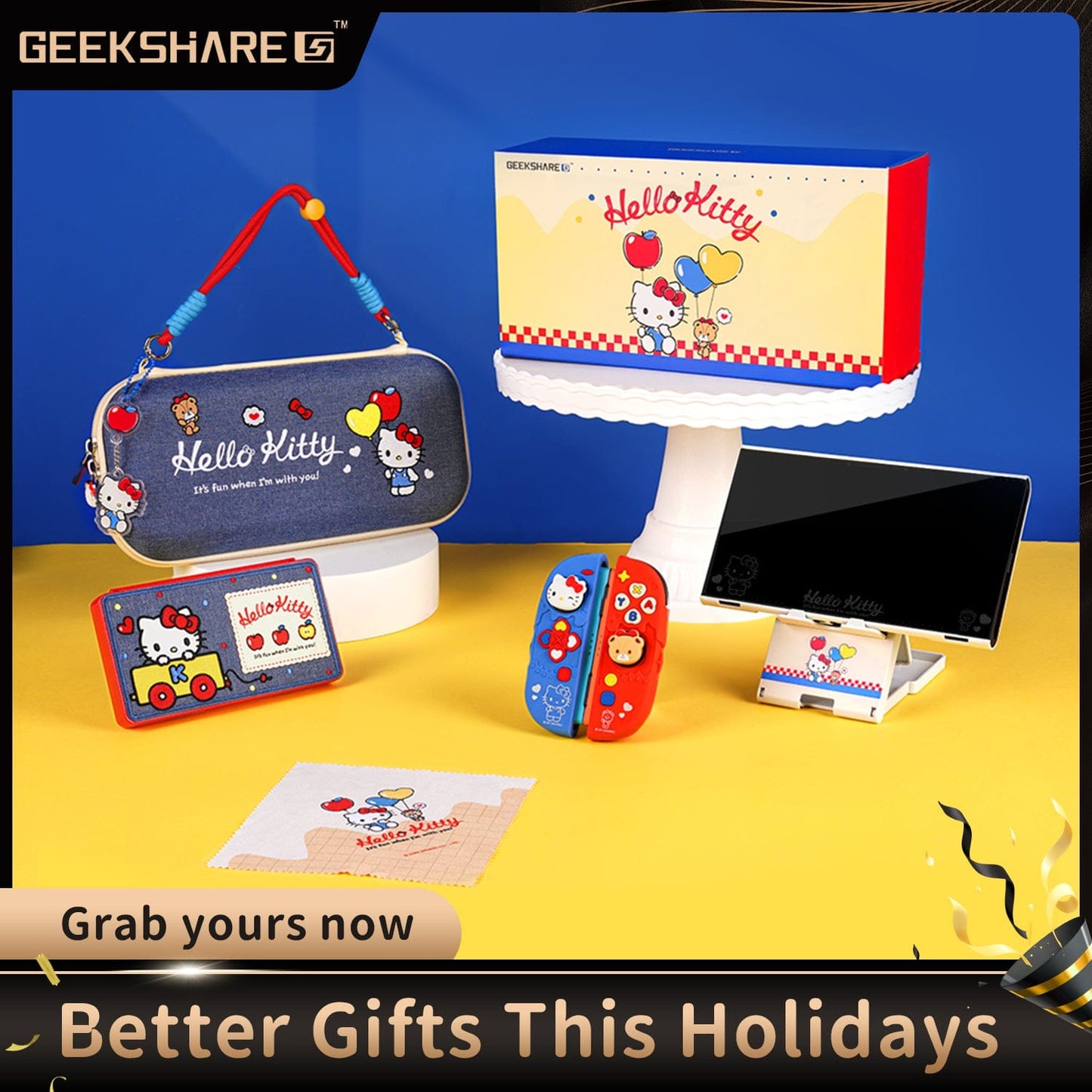 Hello Kitty Gift Box-Switch 2、OLED、Regular Switch Hello Kitty Gift Box-Switch 2、OLED、Regular Switch