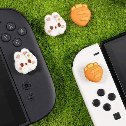 GeekShare Carrot Bunny Thumb Grip Caps for Switch 2 GeekShare Carrot Bunny Thumb Grip Caps for Switch 2