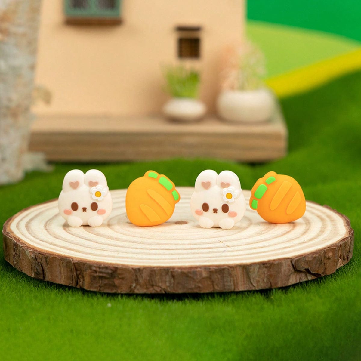 GeekShare Carrot Bunny Thumb Grip Caps for Switch 2 GeekShare Carrot Bunny Thumb Grip Caps for Switch 2