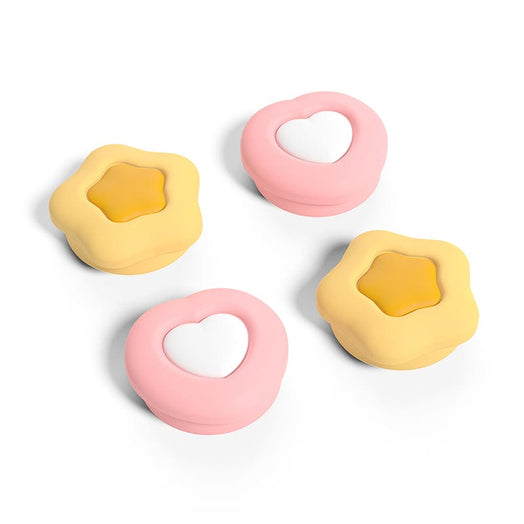 GeekShare Cream Heart Thumb Grips