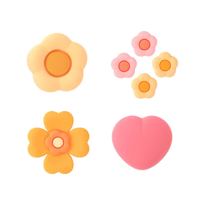 GeekShare Flower-Heart Button Caps