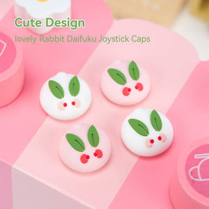 GeekShare Rabbit Daifuku Thumb Grip Caps for switch/oled/lite GeekShare Rabbit Daifuku Thumb Grip Caps for switch/oled/lite