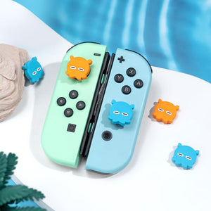 GeekShare Sleepy Octopus Thumb Grip Caps for switch/oled/lite GeekShare Sleepy Octopus Thumb Grip Caps for switch/oled/lite