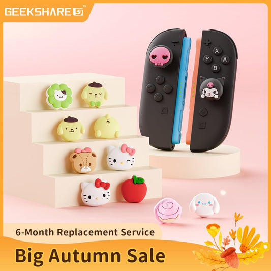 GeekShare x Sanrio Thumb Grip Caps for Switch 2 GeekShare x Sanrio Thumb Grip Caps for Switch 2