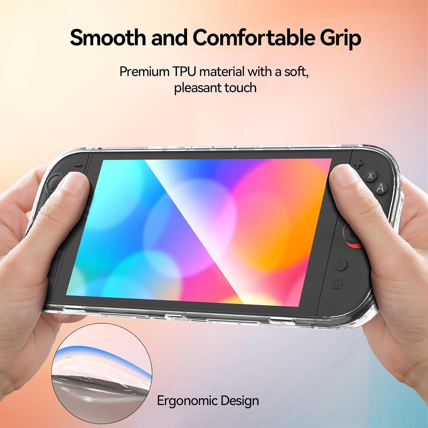 Transparent Protective Case for Nintendo Switch 2 Transparent Protective Case for Nintendo Switch 2