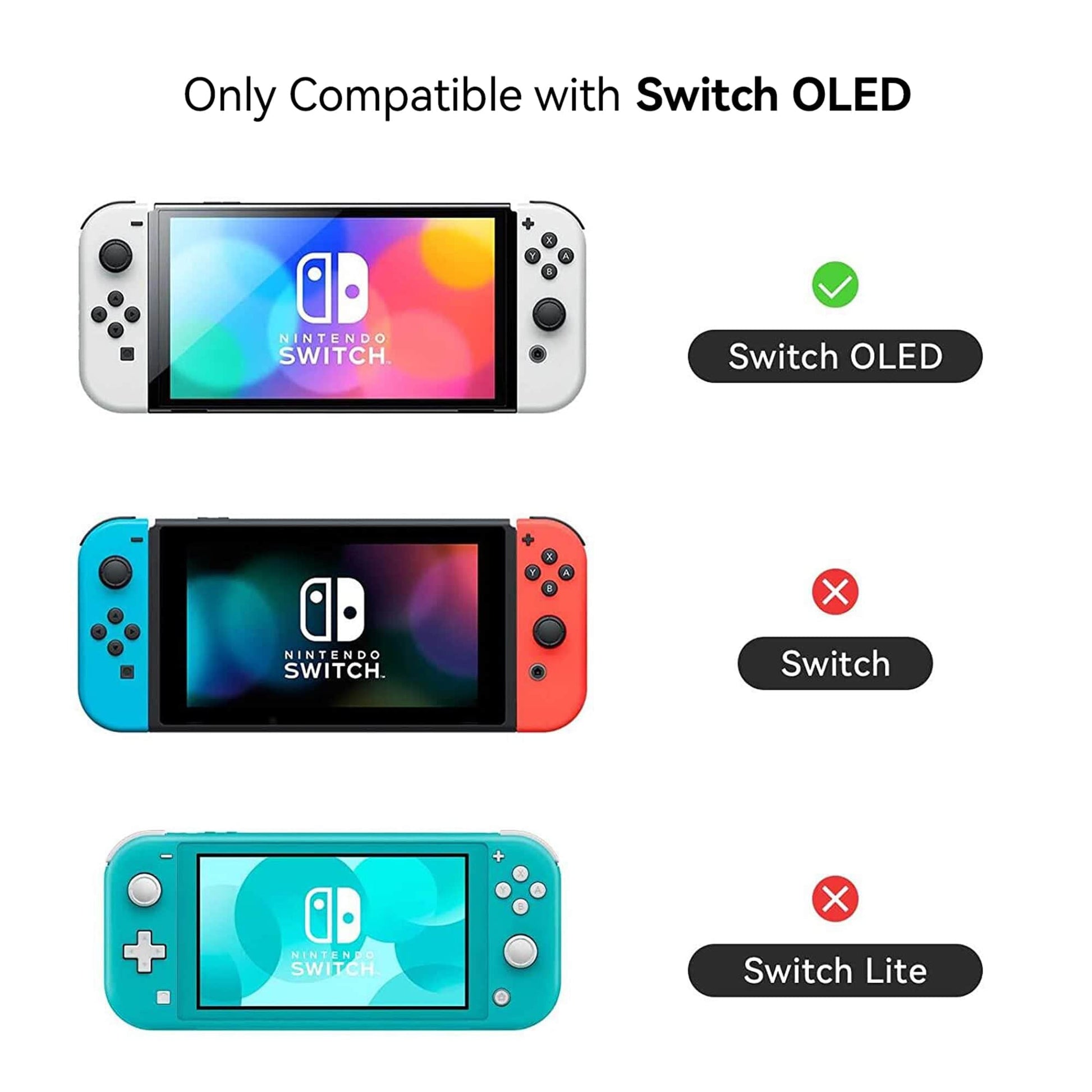GeekShare Candy Party Protective Case for Switch OLED