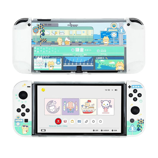 GeekShare Travel Cat Protective Case for Switch OLED