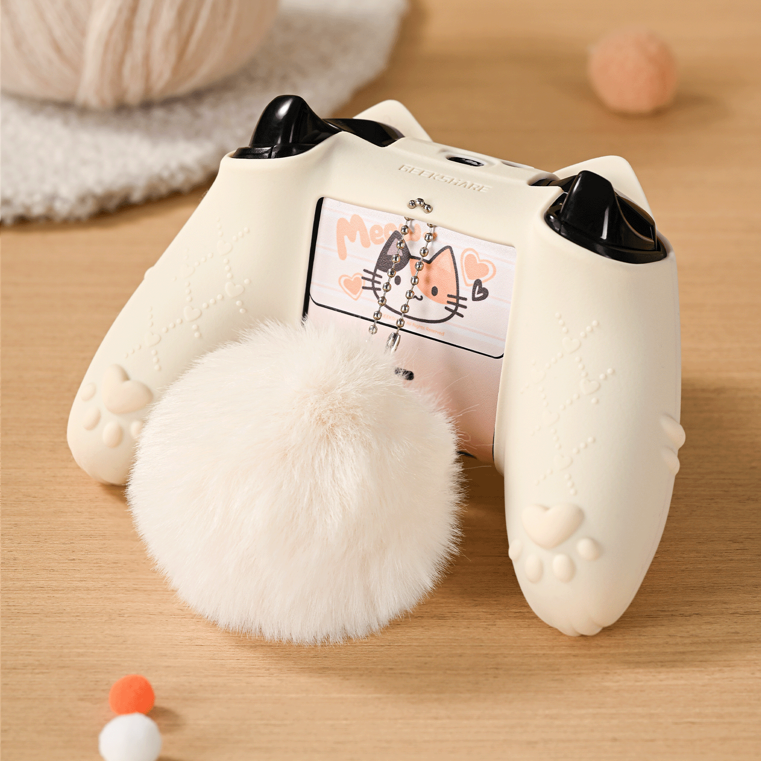 GeekShare Calico Cat Gaming Console Skin for PS5 & Xbox GeekShare Calico Cat PS5 Skin - Stylish & Durable