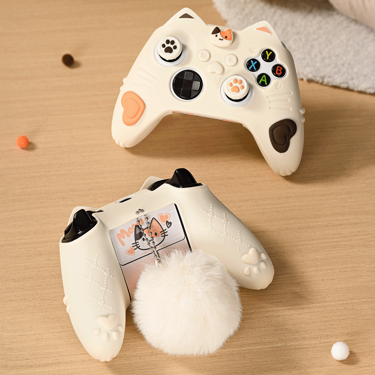 GeekShare Calico Cat Gaming Console Skin for PS5 & Xbox GeekShare Calico Cat PS5 Skin - Stylish & Durable