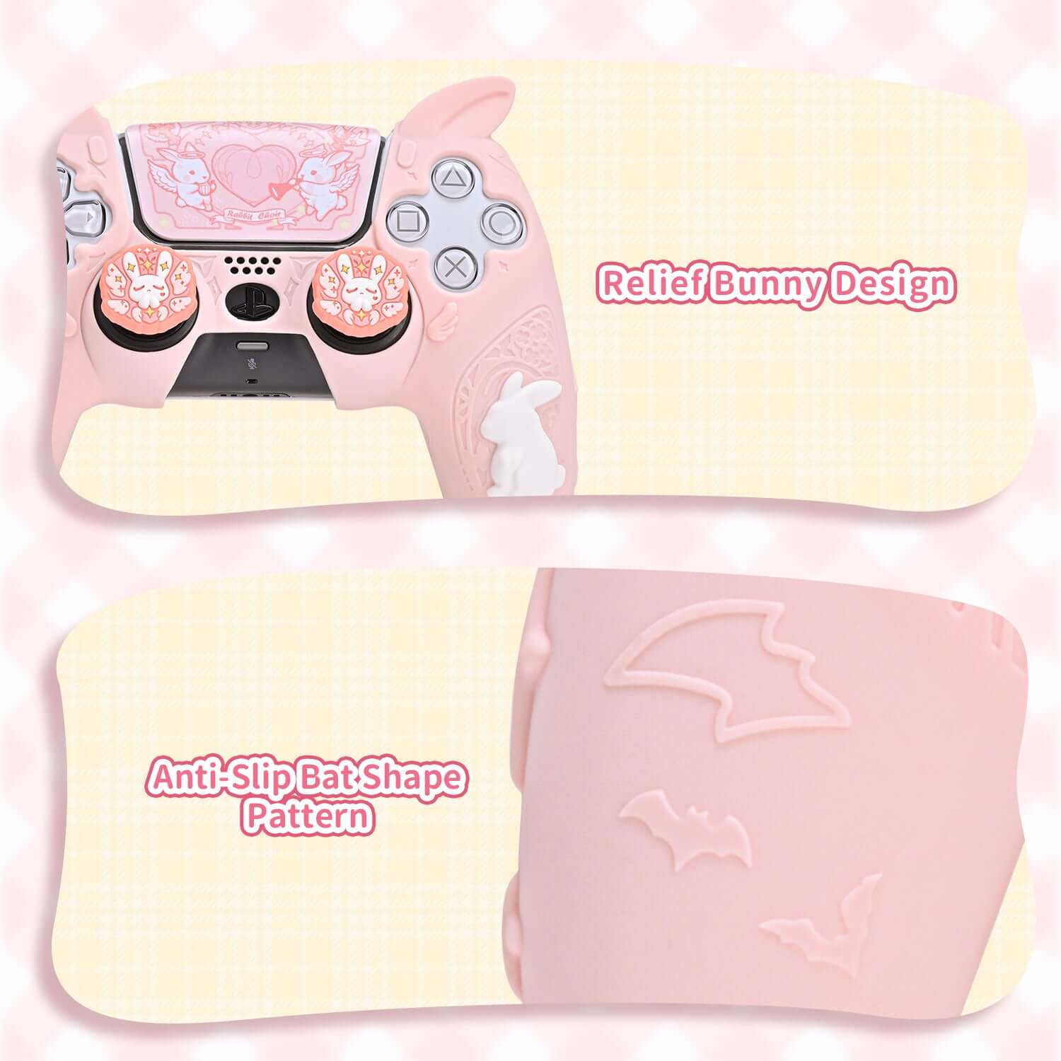 GeekShare Gothic Bunny PS5 Skin GeekShare Gothic Bunny PS5 Skin