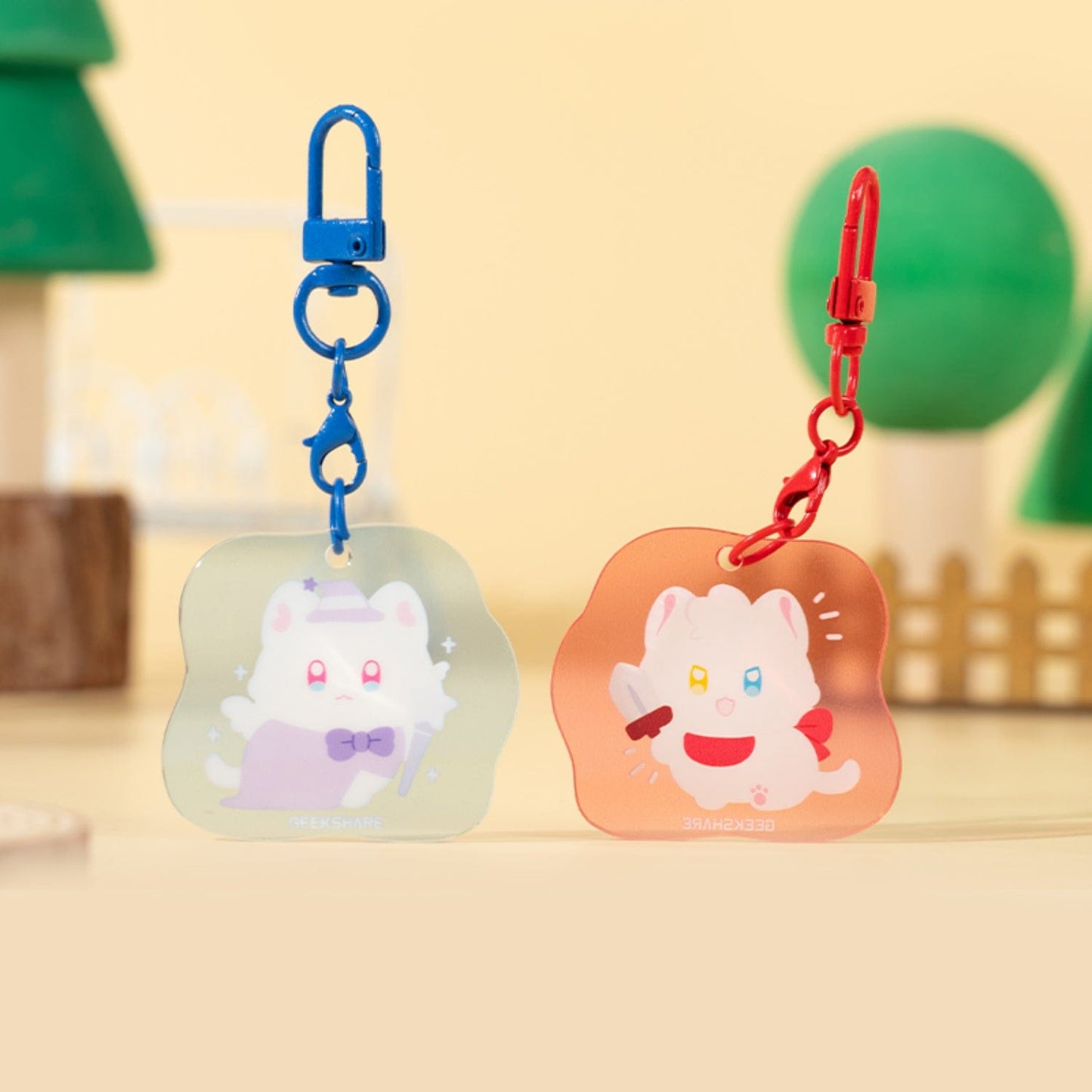 🎄Spend $40 or More, Get 2 Bonus GEKU Brave Team Acrylic Charms (Blue & Pink).✨ 🎄Spend $40 or More, Get 2 Bonus GEKU Brave Team Acrylic Charms (Blue & Pink).✨